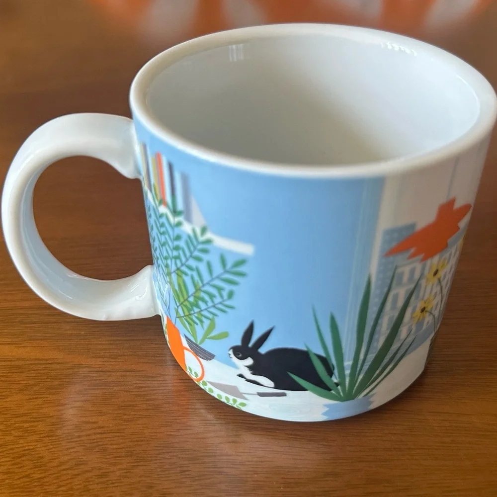 Sam Kalda for West Elm Bunny Rabbit Mug